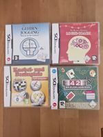 4 Nintendo DS Spiele Konvolut Gehirnjogging Logikcoach
