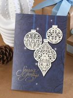 Stanzschablone Nr.668, Weihnachtsschmuck (Sizzix geeignet)