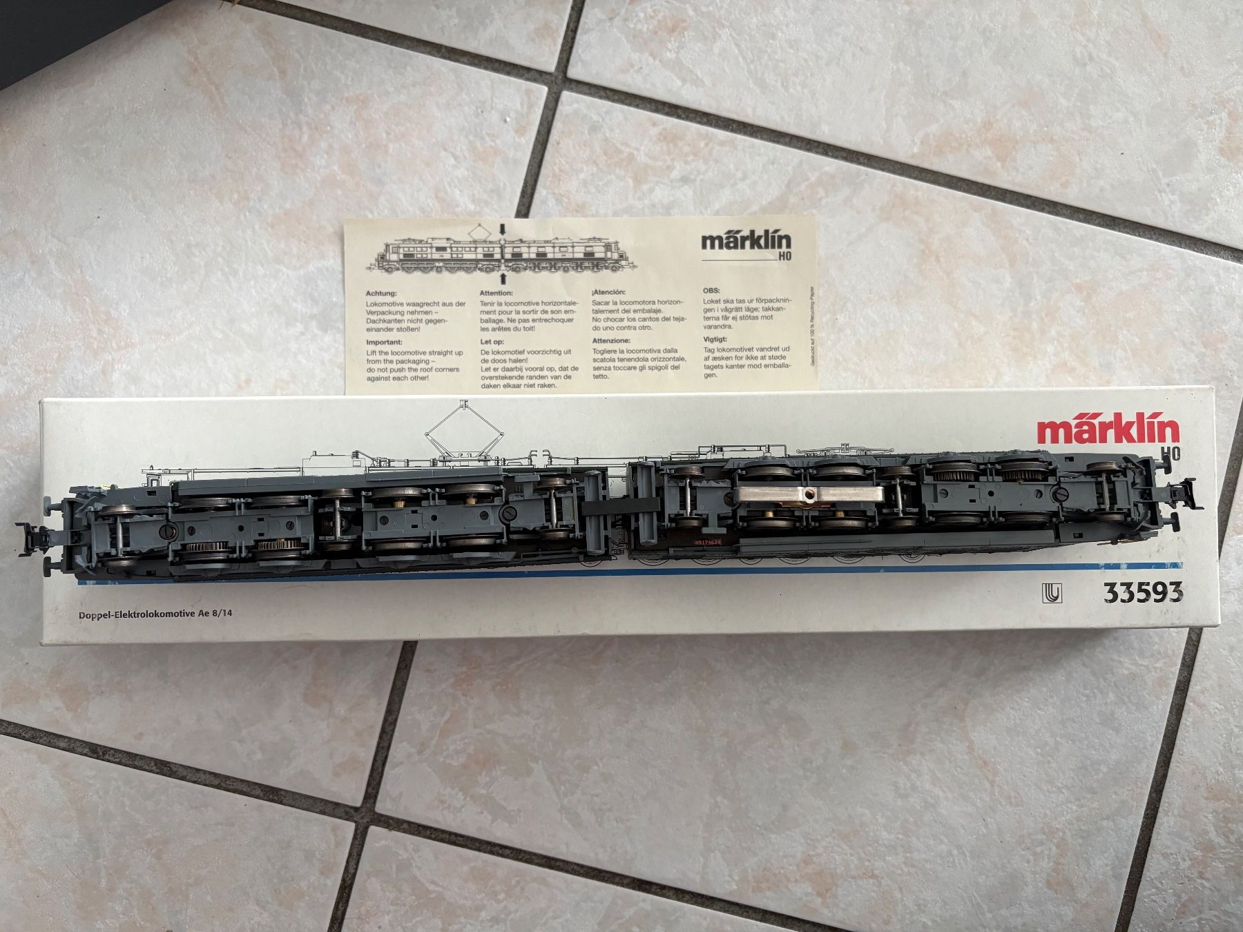 Märklin Modellini di ferrovie: Marklin 33593 Elok Ae 8/14 SBB Delta – Nuovo (secondo la descrizione) da Hauterive NE venduto da eriamch 3