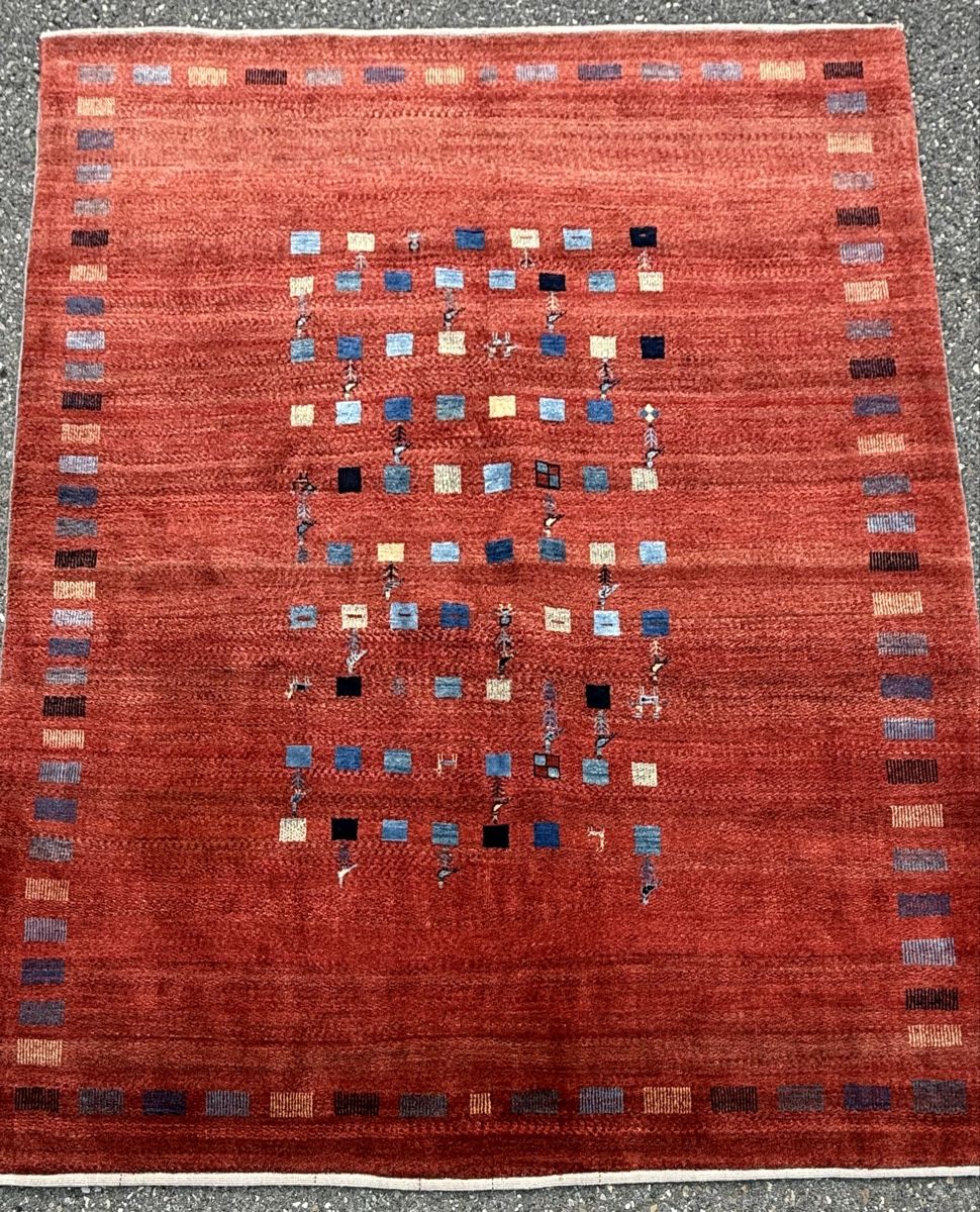 Gabbeh Tappeti: Wunderschöner Perserteppich ;Gabbeh 255x200.cm – Usato da Sempach venduto da Star7 9