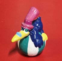 Ü-Ei Benjamin Blümchen - Bunte Kugelvögel - 1995 - Figur