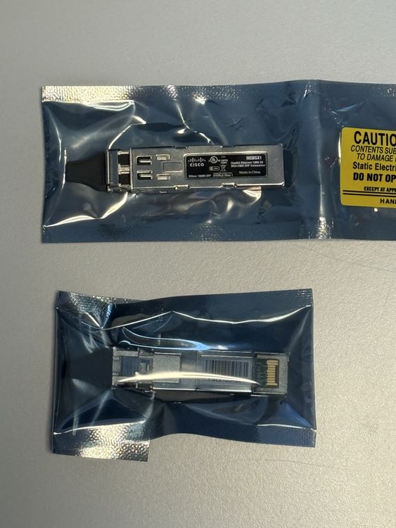 Cisco MGLBH1 Gigabit Ethernet Mini-GBIC SFP Transceiver (49) (Neu ...