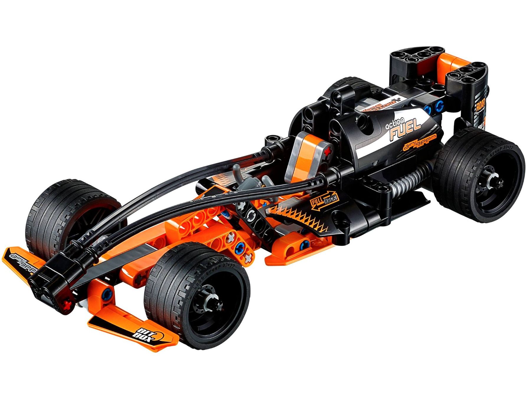 Lego Kit di costruzioni: Lego 42026 Black Champion Racer (2014) Technic, Pullback! – Usato da Basel venduto da SwissBrickBank 3