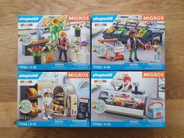 Playmobil Migros Special Edition 2024 4er Set NEU/ungeöffnet