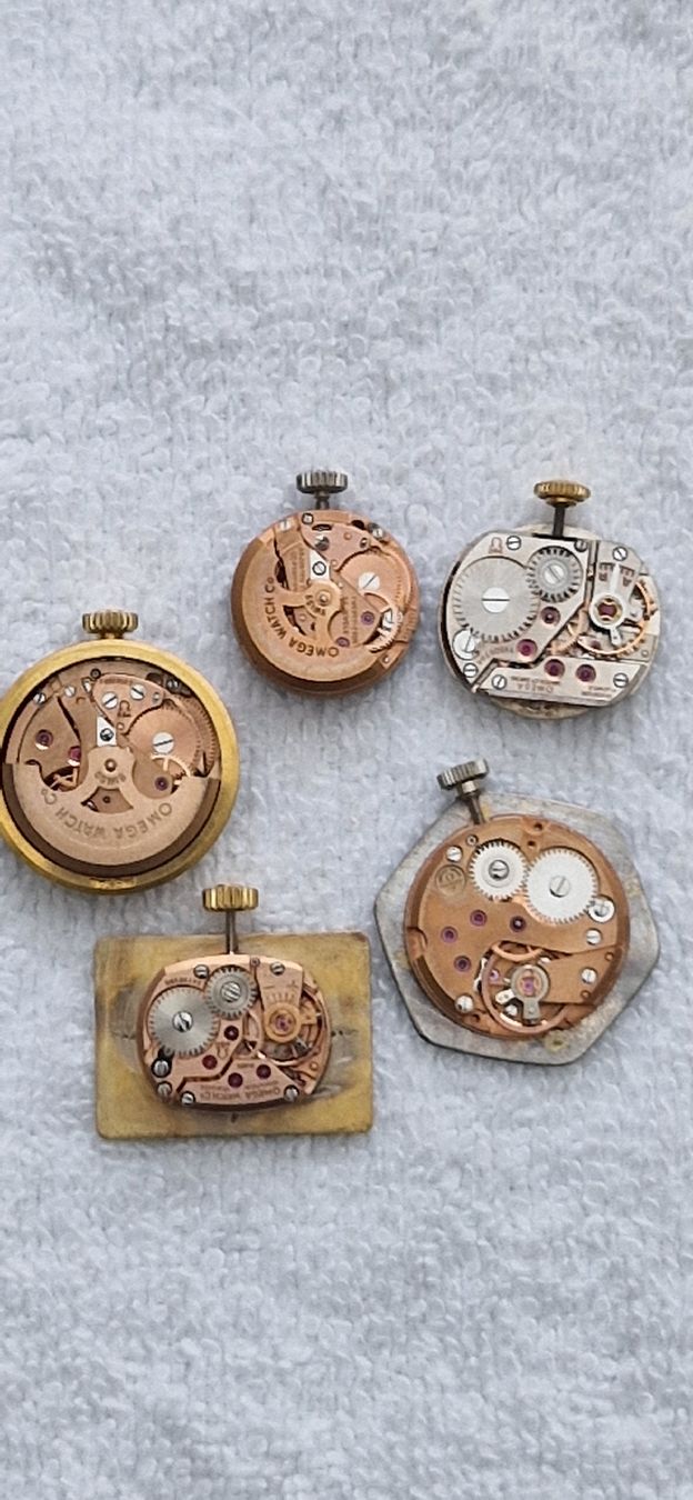 Omega Orologi: Omega Uhrwerke 10 Stk. – Difettoso da Reiden venduto da Flohmarkt-77 5