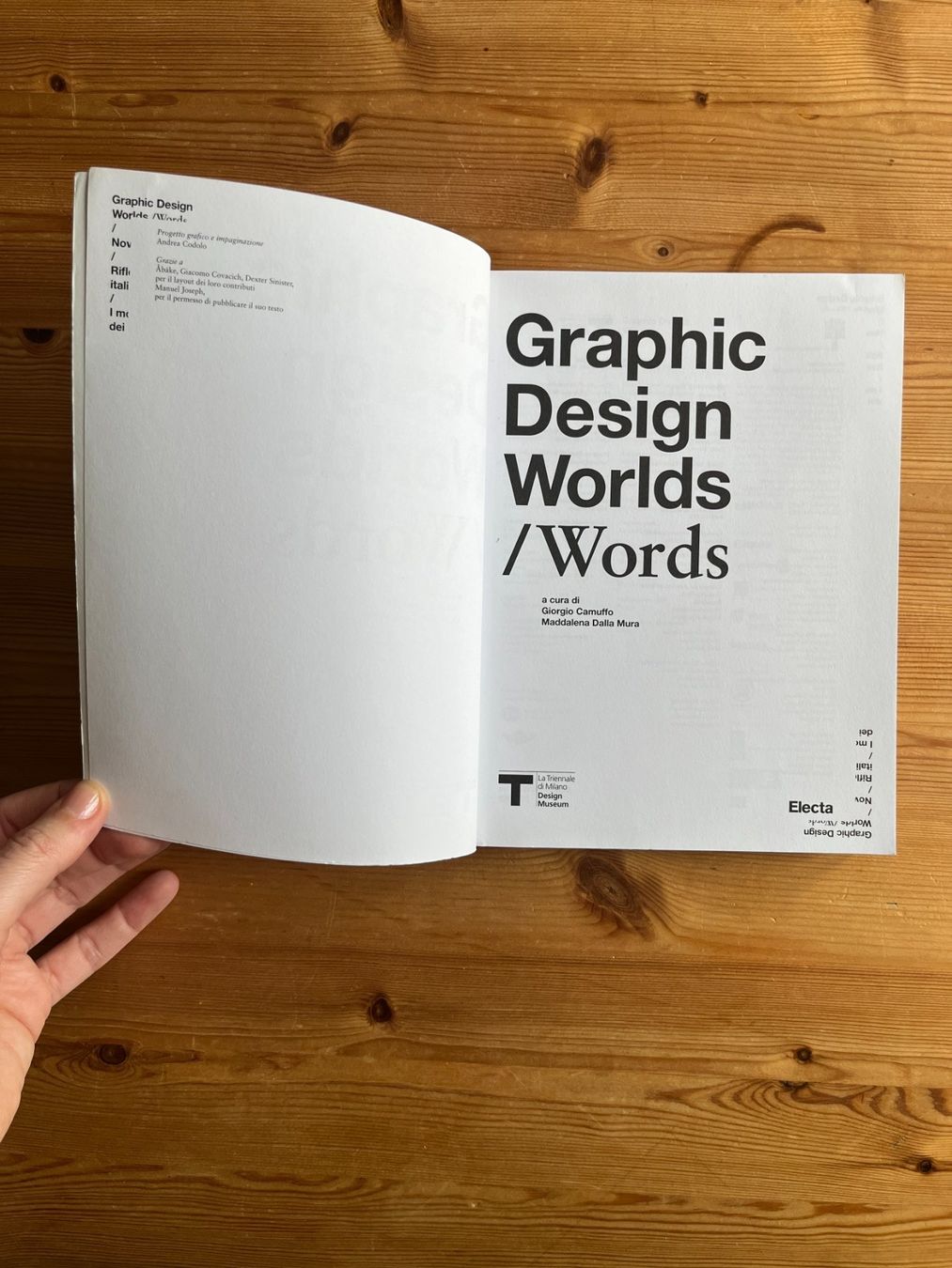 Libri: Graphic Design Worlds / Words – Nuovo (secondo la descrizione) da Winterthur venduto da L.K.I. 2
