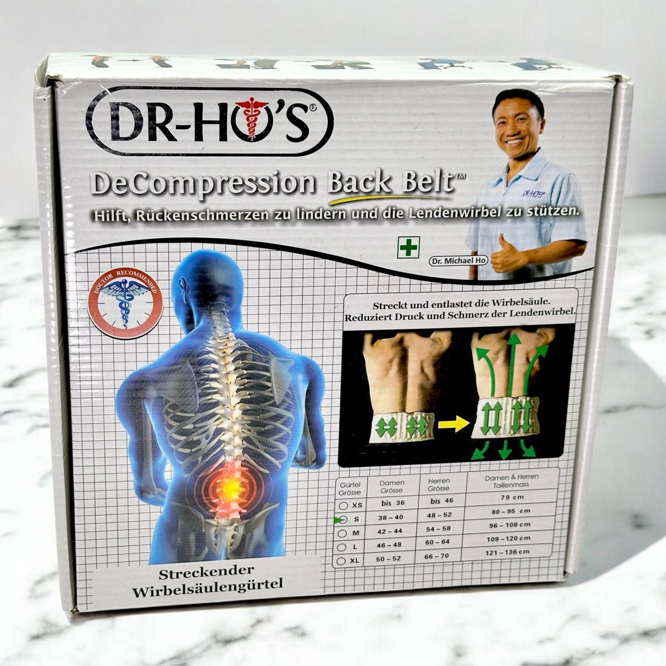Medizinische Geräte: Ceinture de décompression dorsale DR-HO'S, Taille S – Gebraucht aus Morges von mod_q7tt