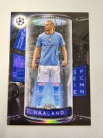 ERLING HAALAND 2022-23 Topps Chrome UEFA Specimen ManCity