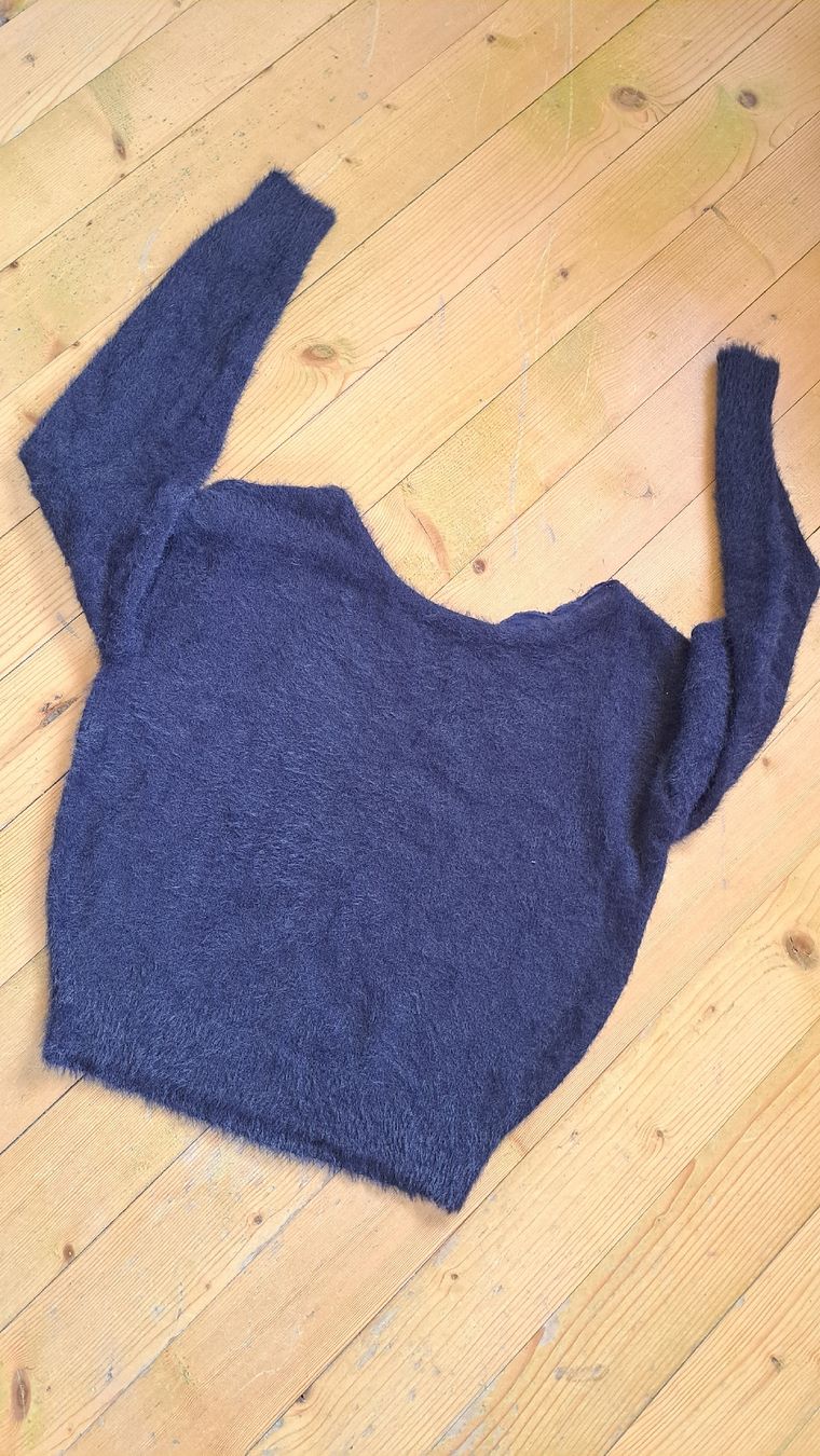 Maglioni & Felpe: NOËLA Übergangspullover Shaggy Pullover Spitze Pulli S 36 – Usato da Mollis venduto da Fauchi99 7