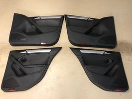 VW Golf 6, Satz Türpaneaux, Leder,  schwarz, gebraucht