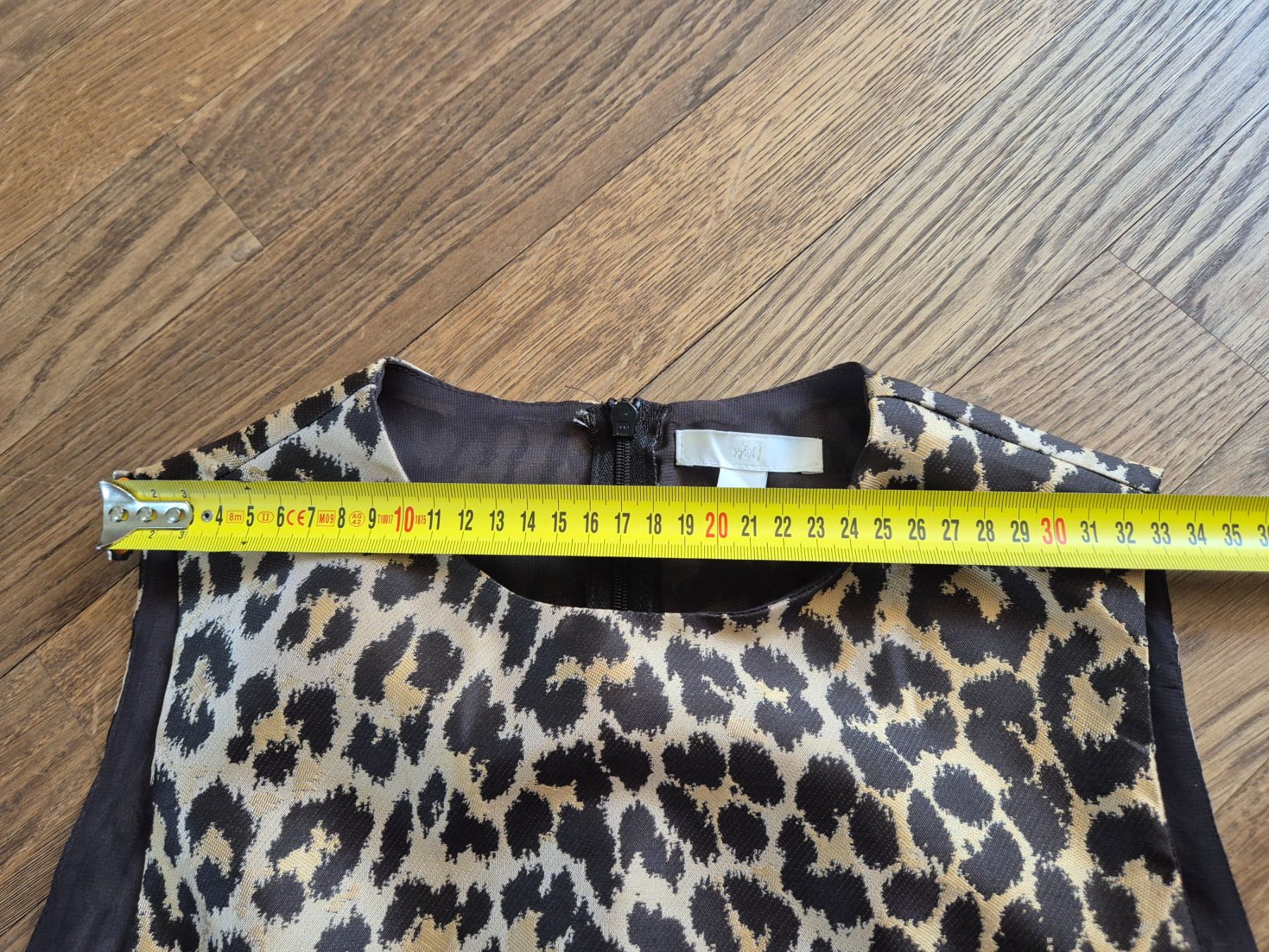 H&M Top: NEW H&M leopard peplum top size 36 – Usato da Zürich venduto da monadiederich 5
