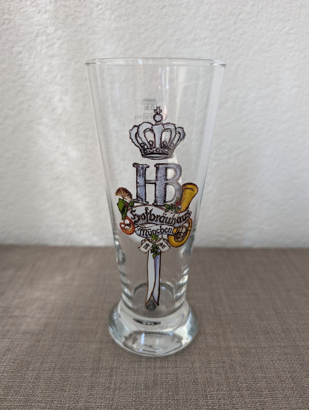 Bicchieri: Originales Weizenglas  Hofbräuhaus München  – Usato da Bern venduto da ari_66yc