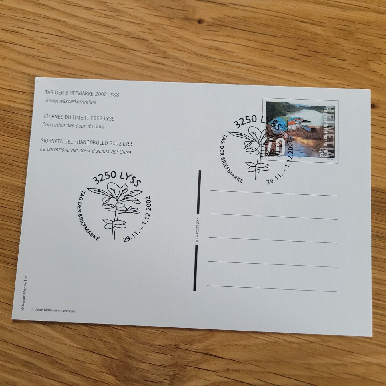 Cartes postales: GS Karte Lyss 2002 – D'occasion à Biel/Bienne par Destockweb