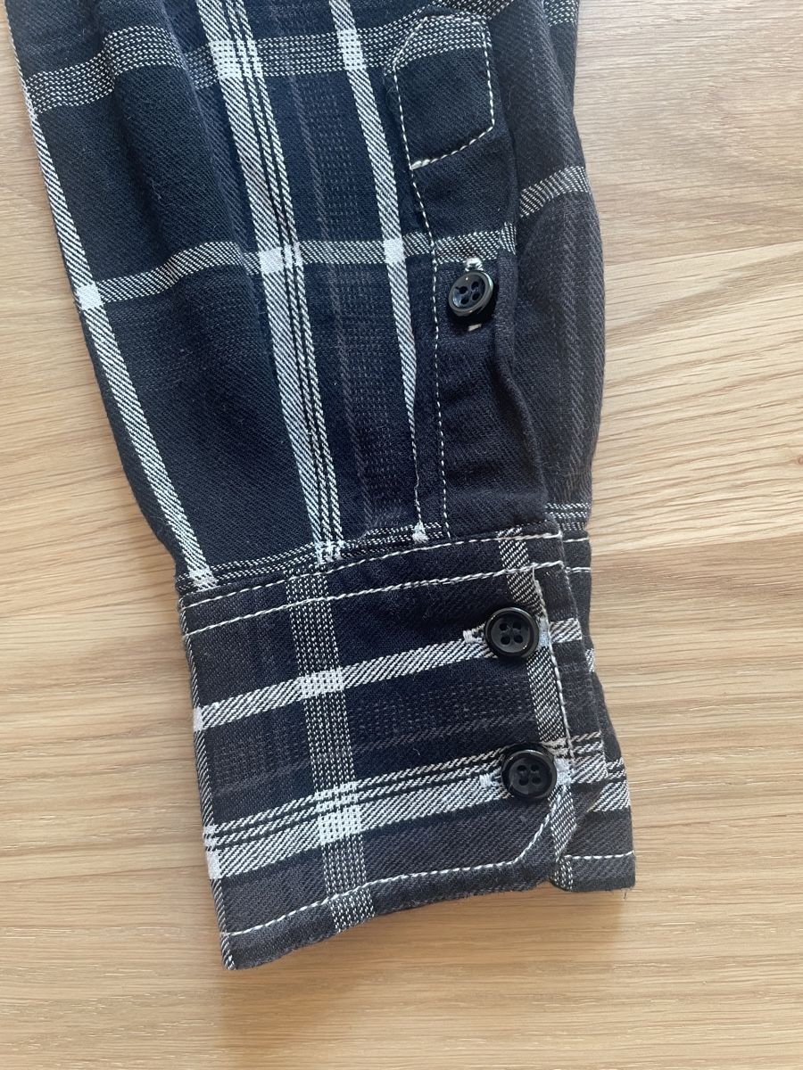 Camicie: Schwarz/Weiss kariertes Hemd – Usato da Zürich venduto da pgr_9pzn 4