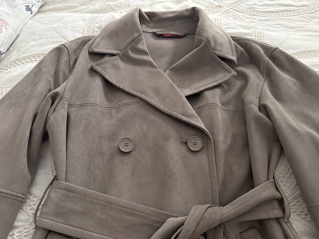 Cappotti: MAX&Co Trenchcoat Taupe. Grösse S – Usato da Gockhausen venduto da natalemania 2