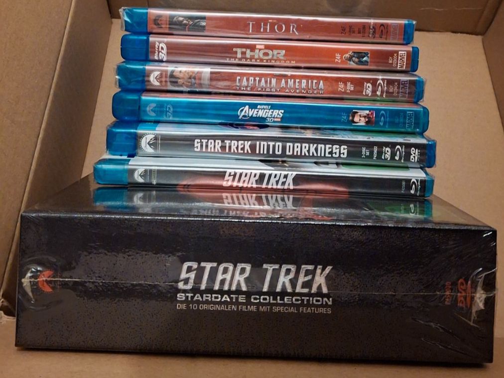 Alle DVDs: Filmpaket (DVDs und Blu-rays) – Neu (gemäss Beschreibung) aus St. Gallen von Flimmerstube