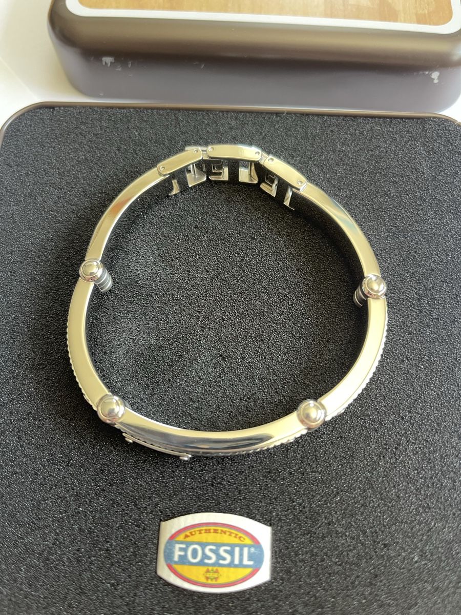 Bracciali & Braccialetti: Fossil Armband Silberfarben – Usato da Goldach venduto da Pero911 3