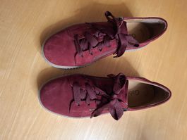 Gabor Sneakers Gr. 38 weinrot (Modell 2026)