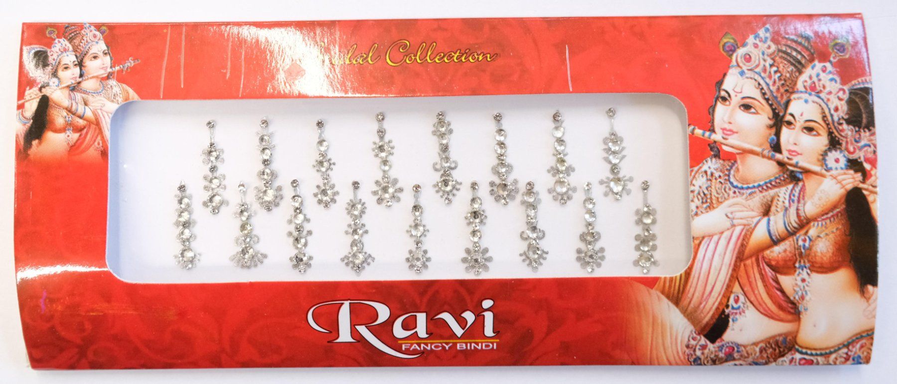 Maquillage: Bindi Stickers selbstklebender Gesichts Schmuck silber – Neuf (Voir description) à Zürich par Masala-Oase