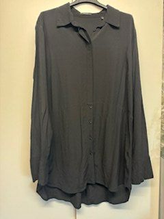 OPUS Longbluse schwarz 40