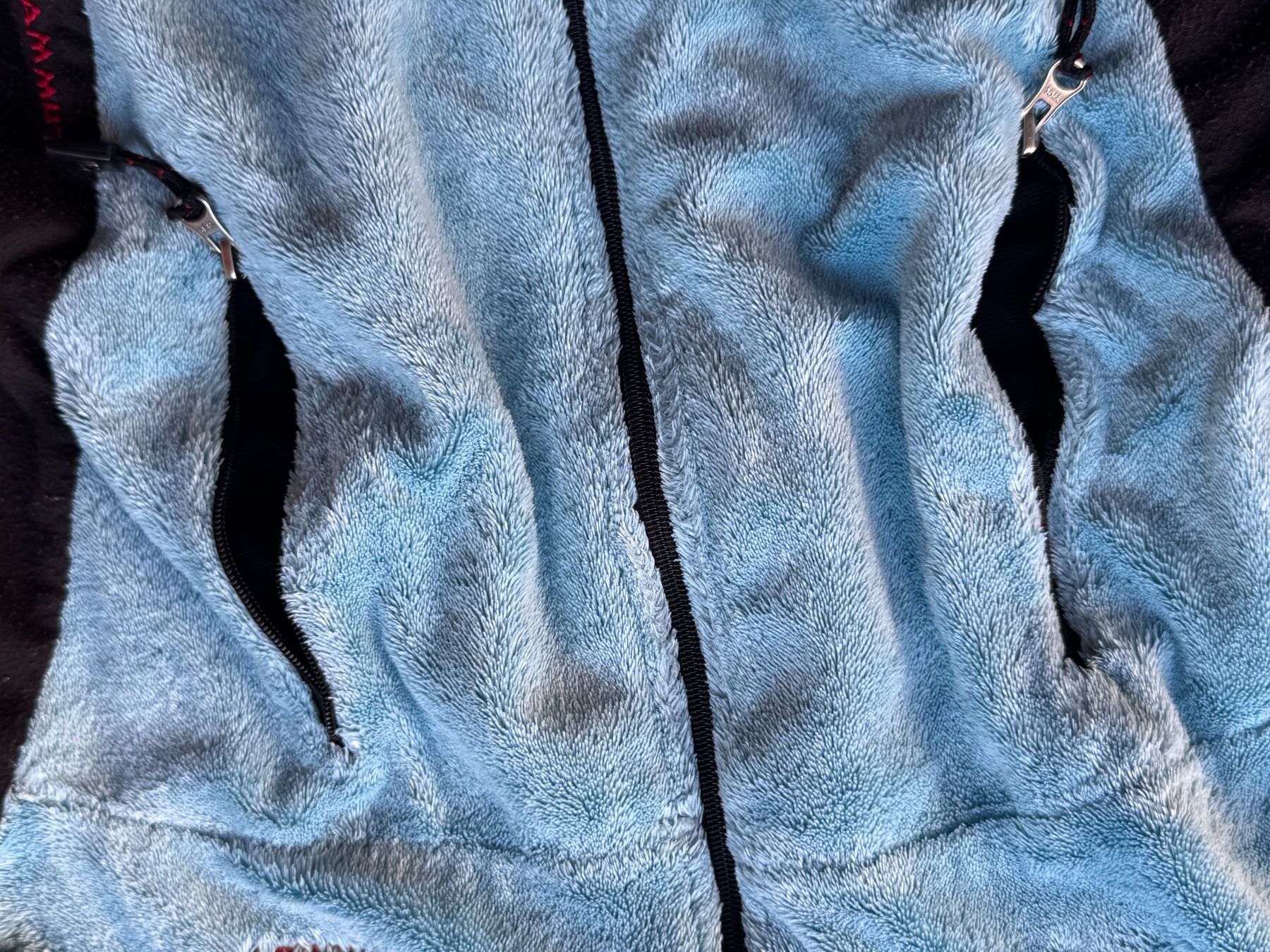 Mammut Giacche: Mammut jaquette polaire bleu clair M – Difettoso da Ovronnaz venduto da Etagne68 6
