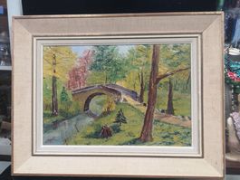 HUILE SUR TOILE SIGNÉE ET DATÉE