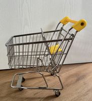 Kleiner Miniatur-Einkaufswagen Deko oder Spielzeug 29 cm