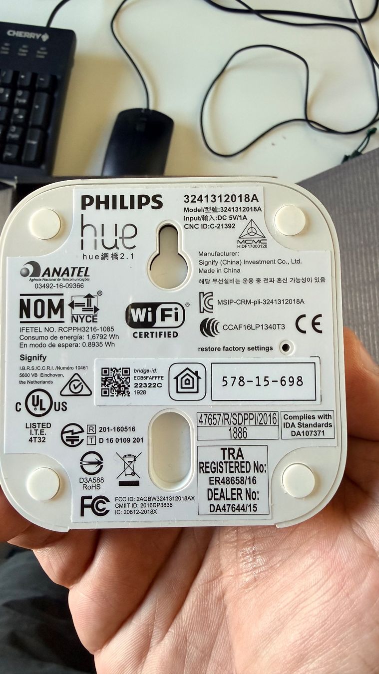 Philips Hub & Switch: Philips Hue Bridge 2.1 – Nuovo e nell'imballaggio originale da Bilten venduto da apollo_75 2