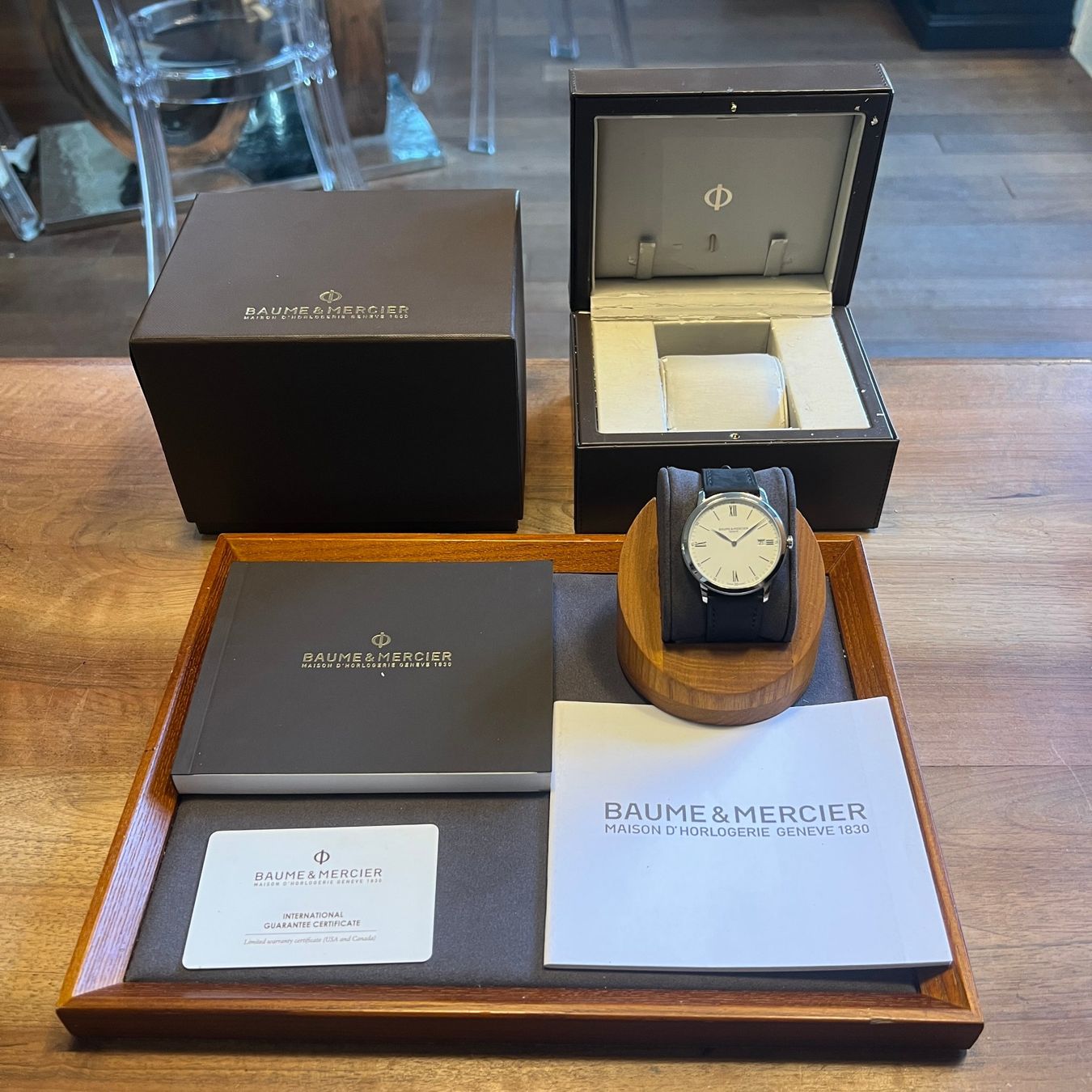 Baume & Mercier Orologi: Baume & Mercier Classima Full Set M0A10323 – Usato da Carouge GE venduto da Watchaser 9