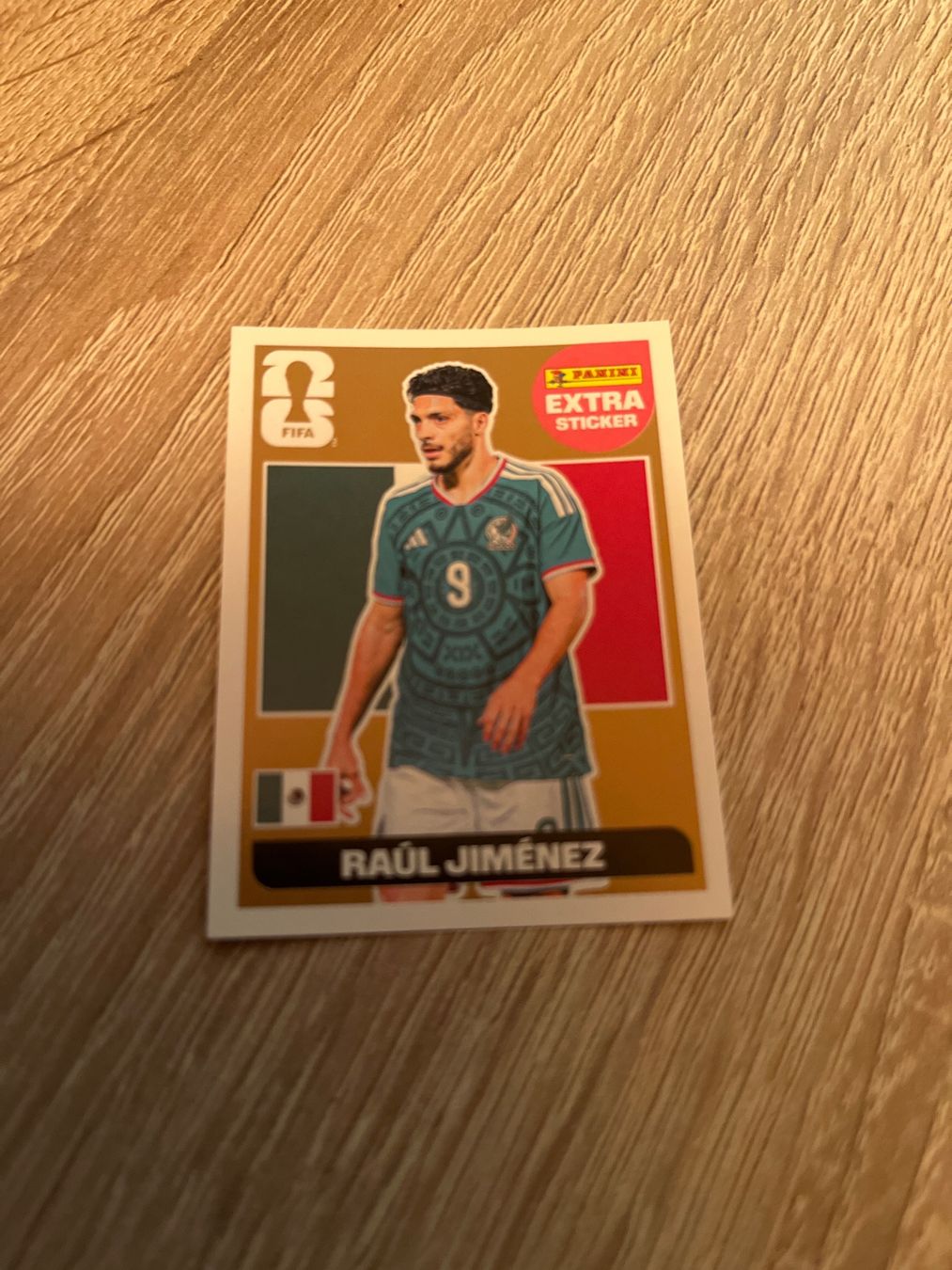 Panini Carte collezionabili: Panini coupe du monde 2026 extra Sticker Jimenez bronze – Nuovo (secondo la descrizione) da Tolochenaz venduto da matpower