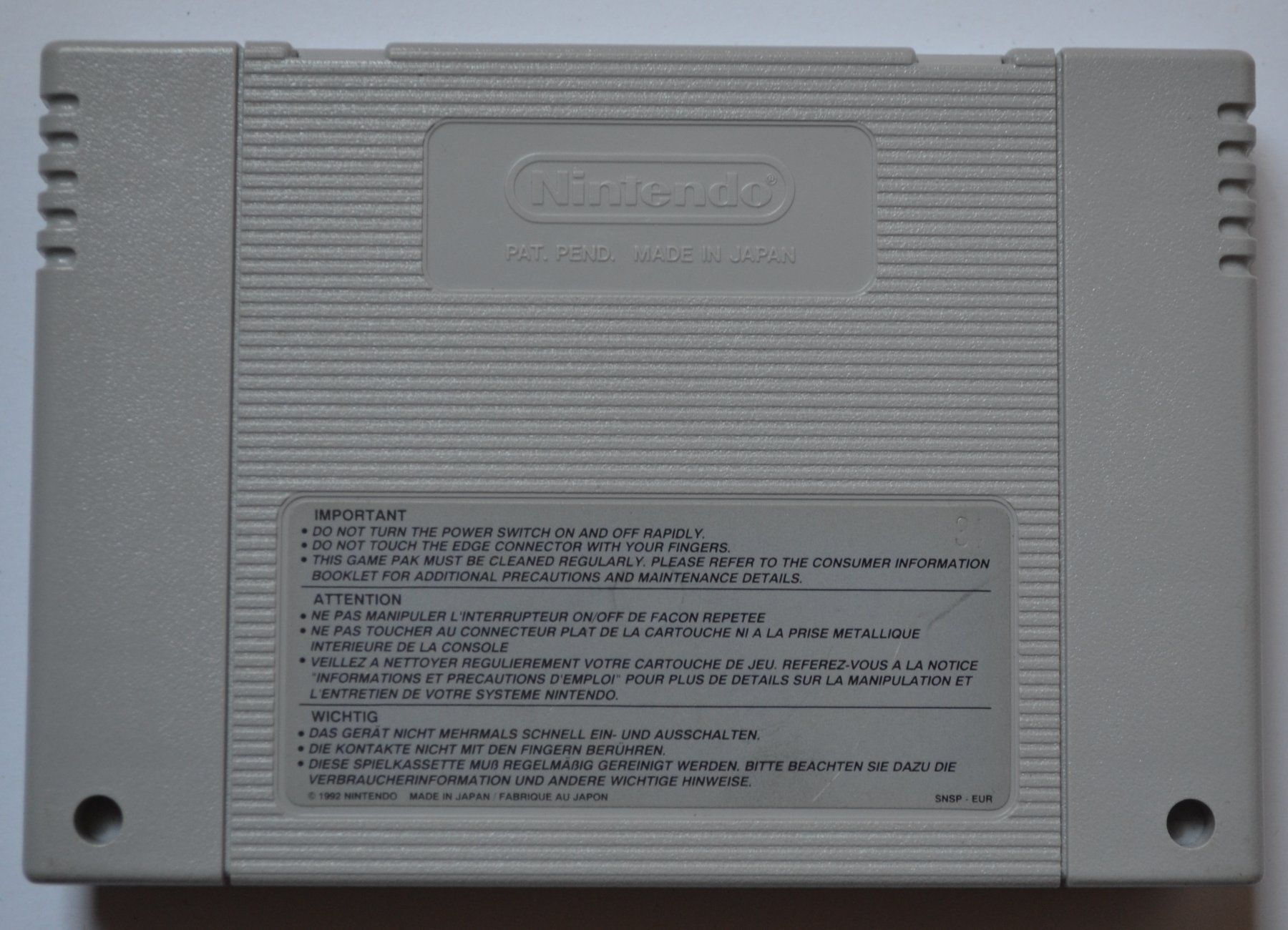 Nintendo Spiele: SNES Super Metroid Super Nintendo – Gebraucht aus Brittnau von  2