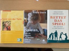 3 Bücher zum Spiel, Spielentwicklung, Spiel und Lernen