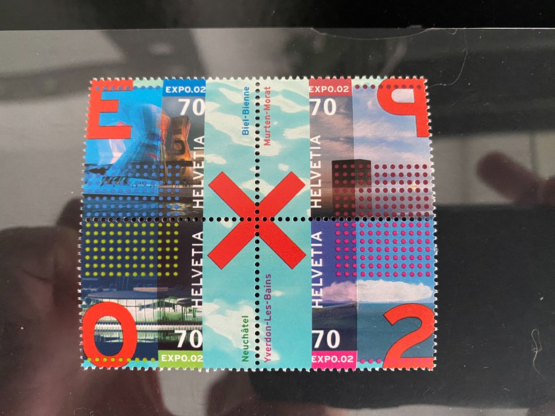 Tutti i francobolli: 2002 / NR: 1041 - 1044 / Postfrisch ** – Nuovo e nell'imballaggio originale da Grand-Lancy venduto da Dany1973