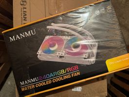 CPU Watercooling Black Liquid 240 RGB