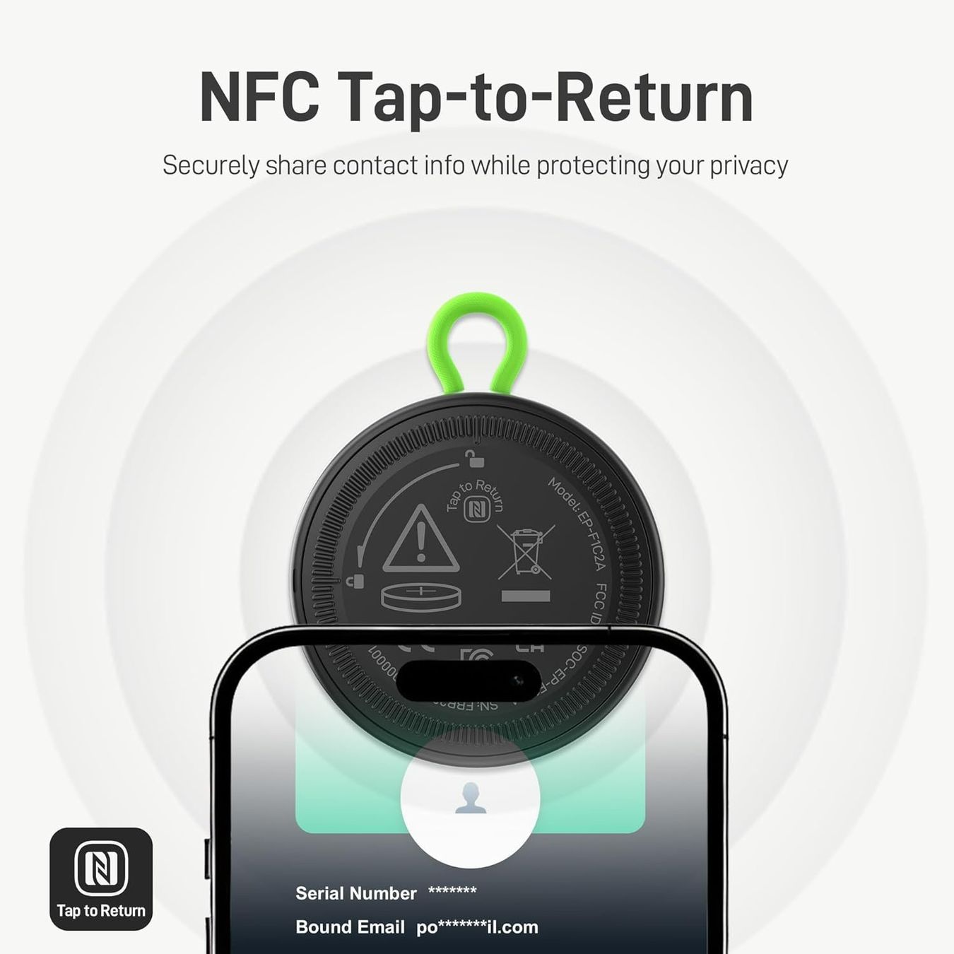 Portachiavi: Epicka Bluetooth Tracker 4er-Set Apple Wo ist? IP67 – Nuovo e nell'imballaggio originale da Suhr venduto da SchnapperCH 5