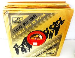 30 Schellackplatten mit klassichen Sänger/innen