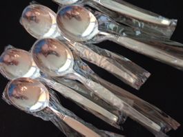- 6 X CUILLERES A DESSERTS ROBBE & BERKING ORIGINAL NEUF