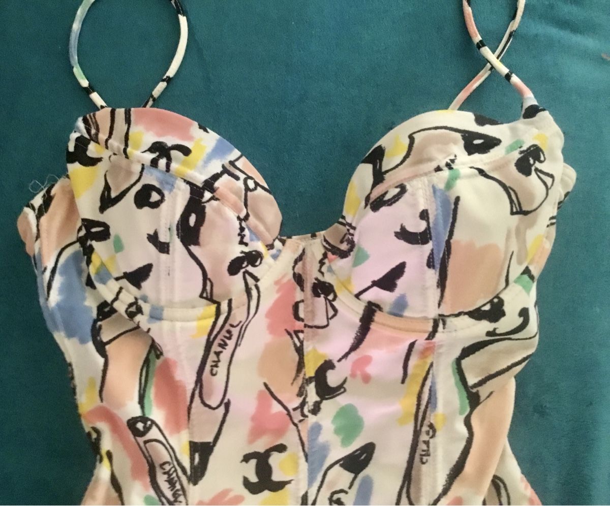 Chanel Costumi da bagno & Bikini: Chanel Badeanzug Vintage Neuwertig – Nuovo (secondo la descrizione) da Schlieren venduto da Jeajet 1