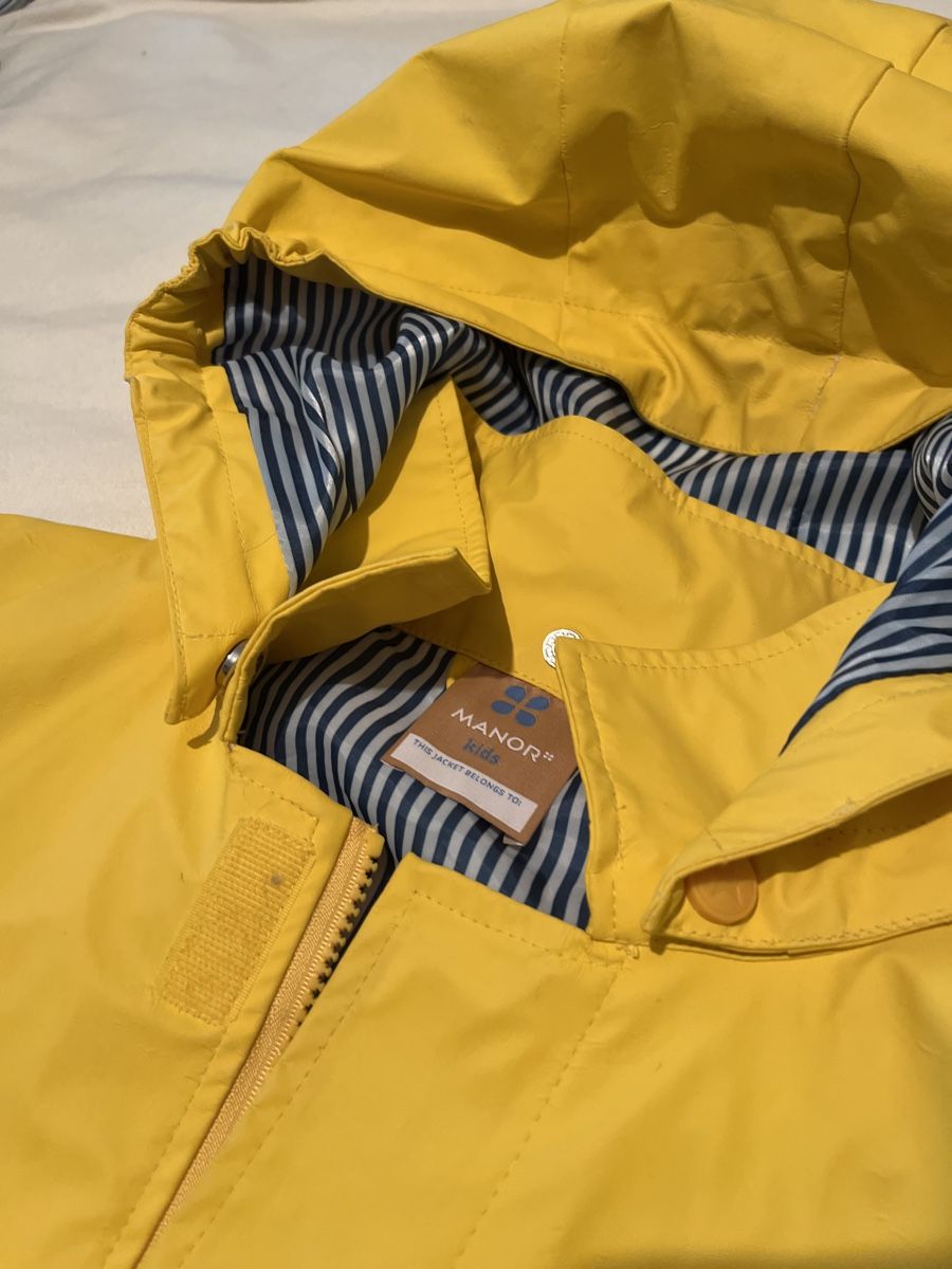 Imperméable jaune Manor kids, taille 152, Automne (Gebraucht) in