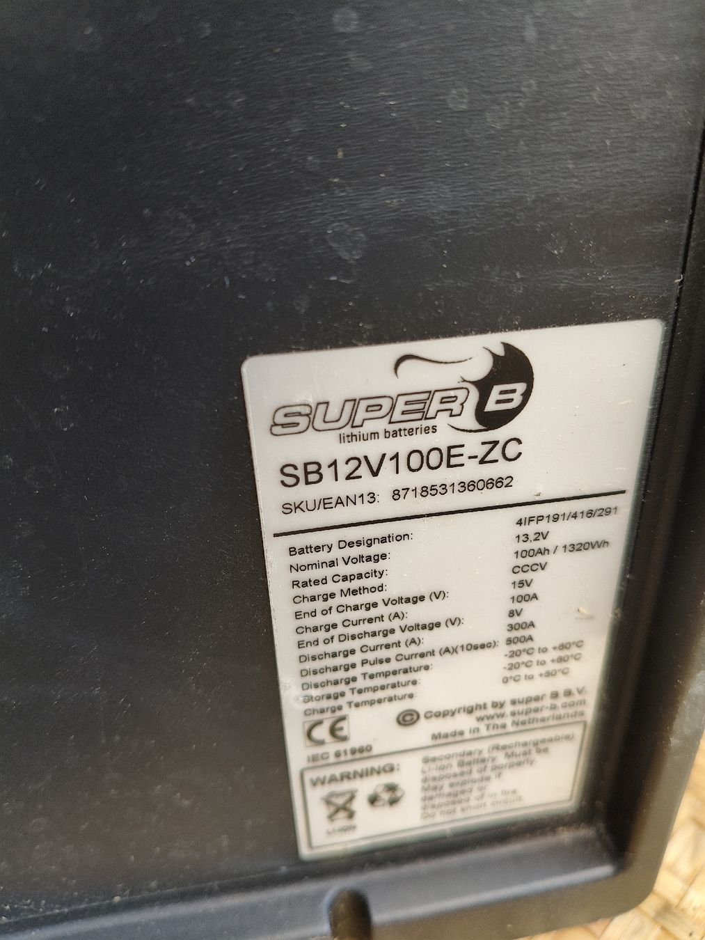 Accus & piles: Super B Lithium Batter – D'occasion à Bern par ahm_88xy 2