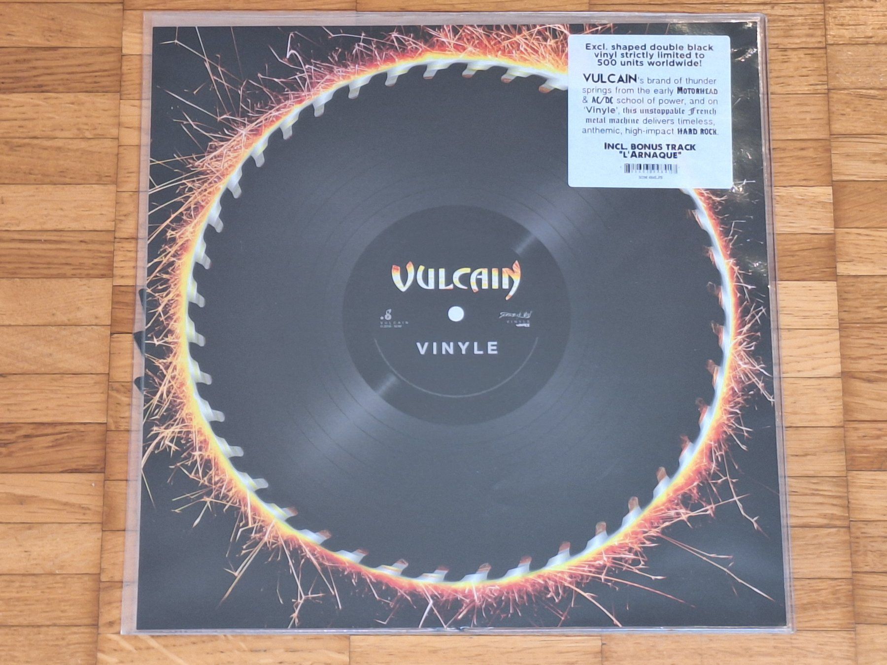 Schallplatten: Vulcain, Vinyle - 2x Shape Vinyl LP FR 2018 – Neu (gemäss Beschreibung) aus Oberentfelden von Musicud