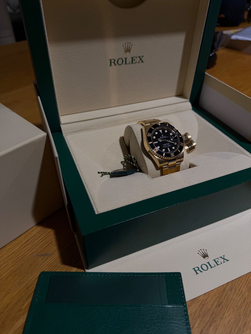 Rolex Orologi: Rolex Submariner 116618LN Gelbgold – Usato da Solothurn venduto da Eduka72