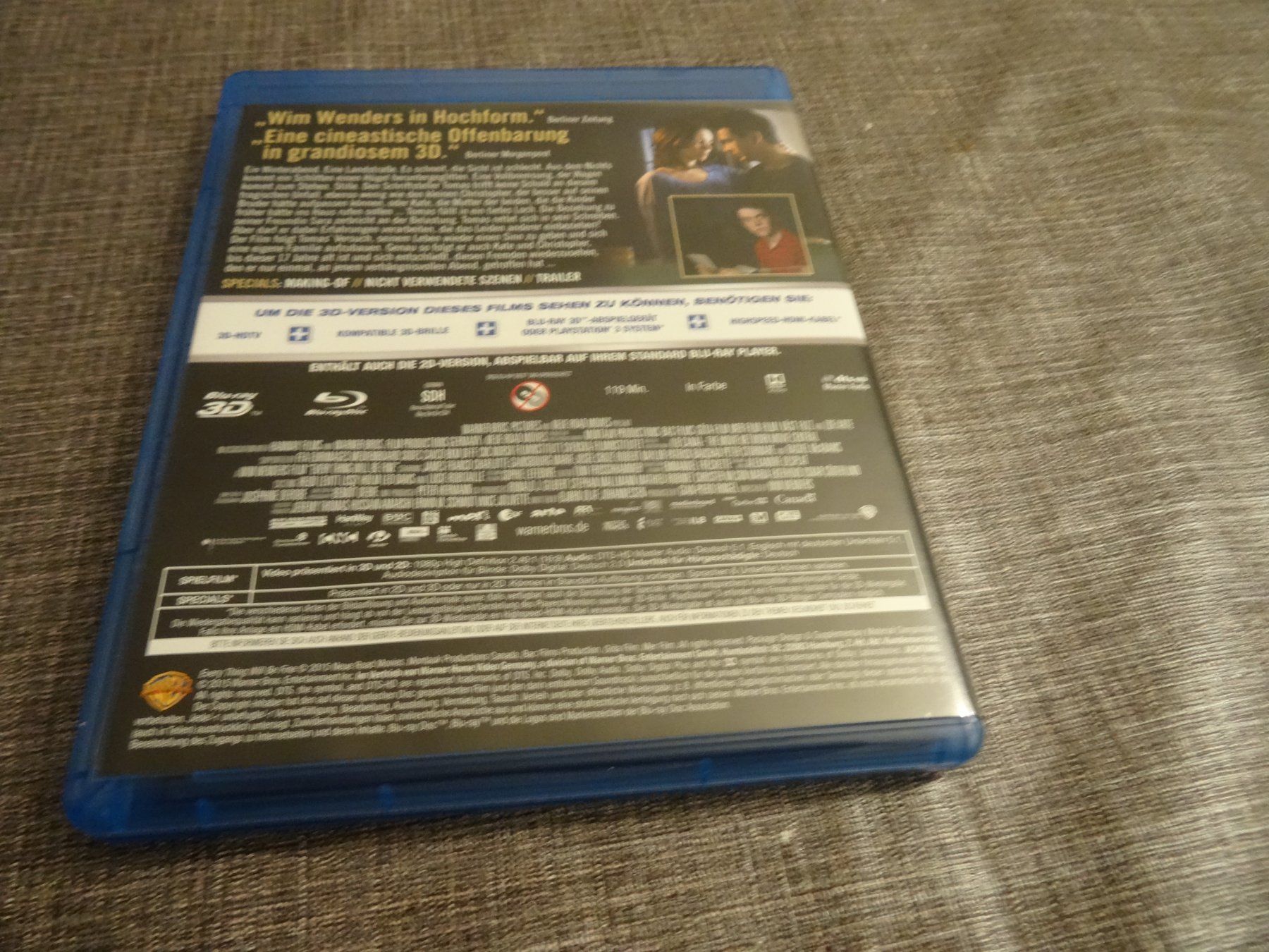 Tous les DVDs: Blu-ray Everything Will Be Fine 3D + 2D – D'occasion à Olten par Disc-Verkauf 2