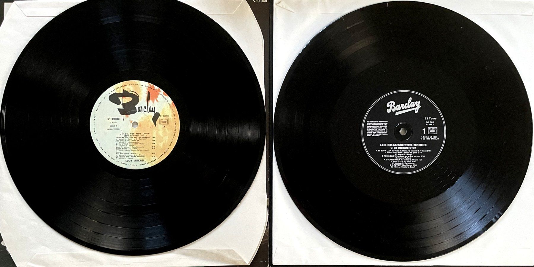 Dischi in vinile: Eddy Mitchell & Chaussettes Noires - Disque d'Or & Same – Usato da Savagnier venduto da Ne2065 2