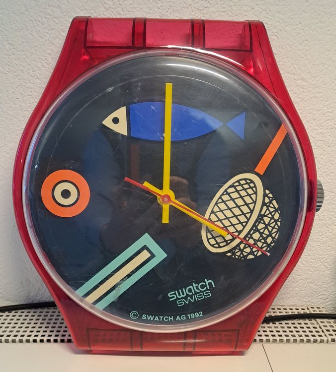 Swatch MAXI Wanduhr - Fritto Misto 1993 (Gebraucht) in Bern für CHF 40 ...