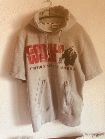 Gorilla Wear Kapuzenpullover-Ärmellos , Grösse M, Top Zustan