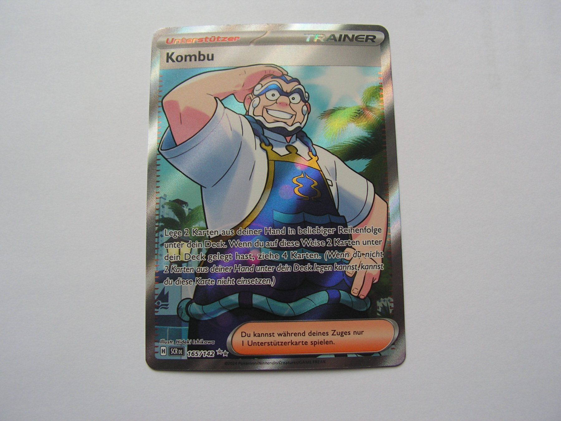Pokémon Carte collezionabili: Kombu 165/142 Stellarkrone – Nuovo (secondo la descrizione) da Aesch BL venduto da Hansboeni 1
