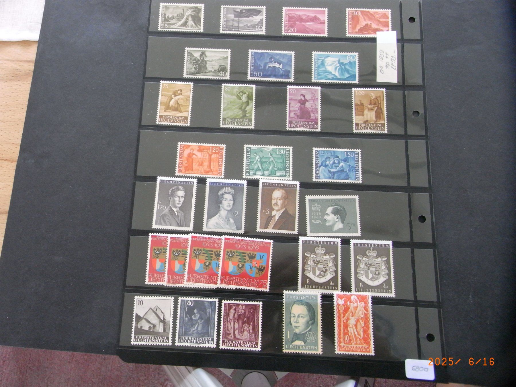Alle Briefmarken: Sticker ab 1959 top ** KP 93.-- – Gebraucht aus Ittigen von shetland