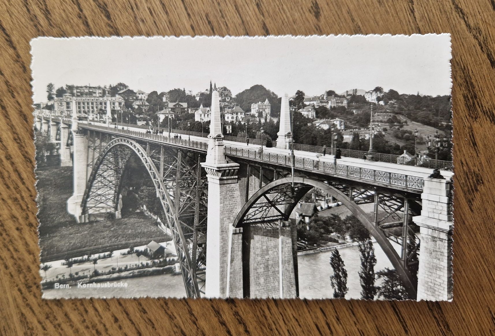Ansichtskarten: Bern, Kornhausbrücke, 1945 – Gebraucht aus Ebikon von Donar50