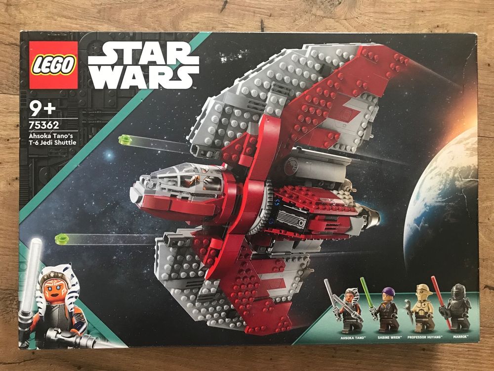 lego star wars 75362 ahsoka tano's t-6 jedi shuttle (Neu und ...